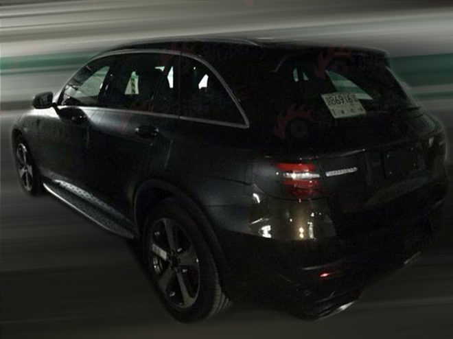 北京奔驰GLC低伪谍照曝光 车身大幅加长