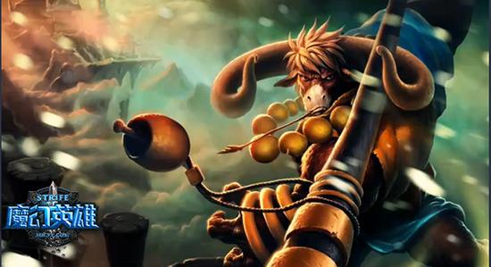 图4 《魔幻英雄》全新MOBA大牛即将到来