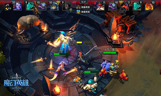 图2 《魔幻英雄》经济系统共享让玩家更注重团战乐趣