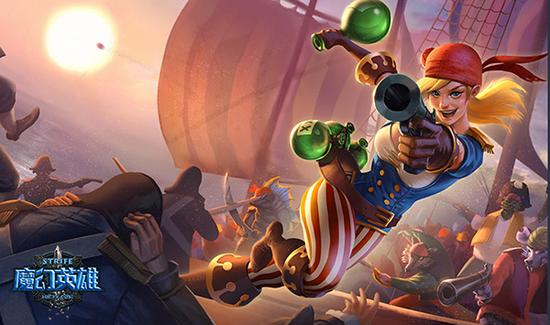 图3 《魔幻英雄》纯正美漫画风给玩家不一样的游戏体验