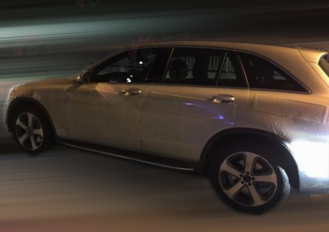 北京奔驰GLC低伪谍照曝光 车身大幅加长