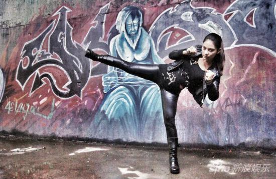 张瑀希Nadia演绎帅气女特工