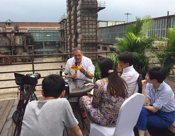 意大利顶级大厨维萨尼先生接受采访