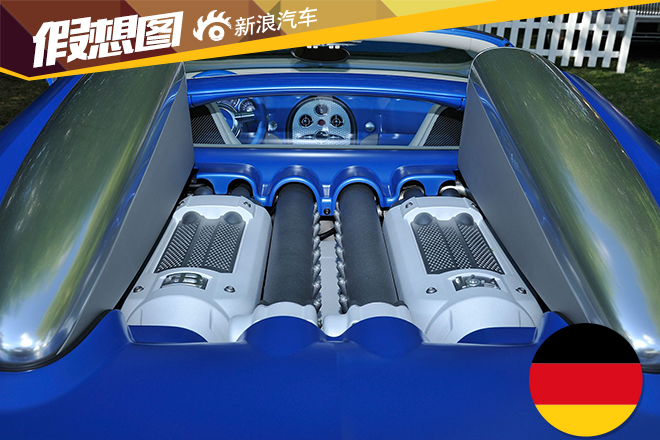 全新布加迪Chiron假想图曝光 明年3月首发