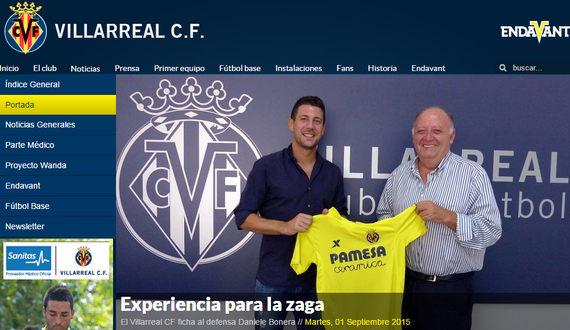 博内拉加盟比利亚雷亚尔