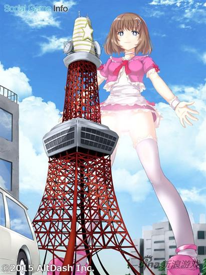 游戏概要:巨大化之后的美少女会丧失感情和理性,在街上到处破坏建筑物