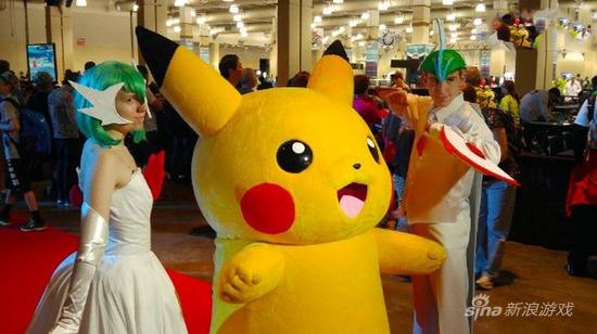 以往PAX游戏展上的《口袋妖怪》线下聚会照