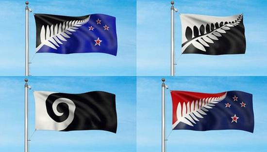 新西兰新国旗前四强终于出炉