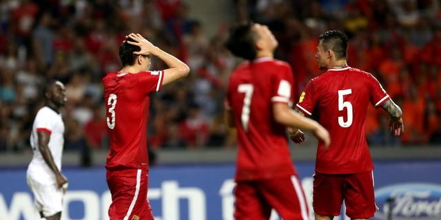 世预赛-国足4门框0-0中国香港