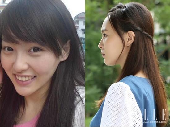 从傻到萌女明星的学生头变化居然这么大