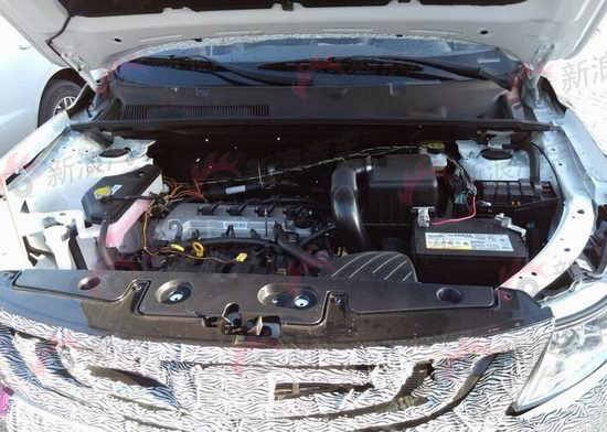 吉利GX7换代车型谍照曝光 提升经济性