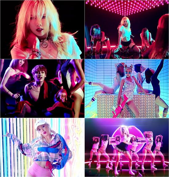 泫雅《因为红》无删减版mv 性感热辣升级