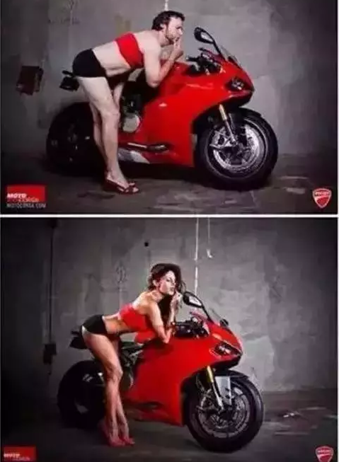 一组靓照 揭秘为啥车模大多不是男的