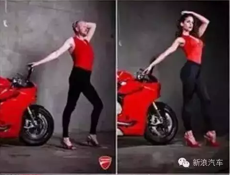 一组靓照 揭秘为啥车模大多不是男的