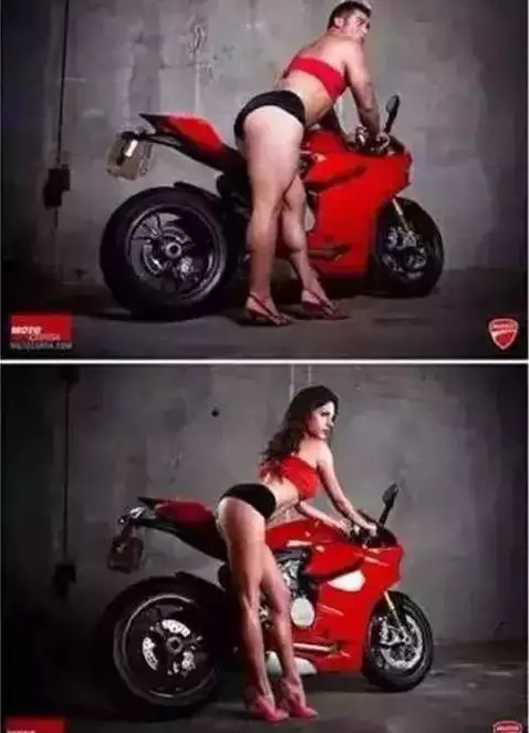 一组靓照 揭秘为啥车模大多不是男的