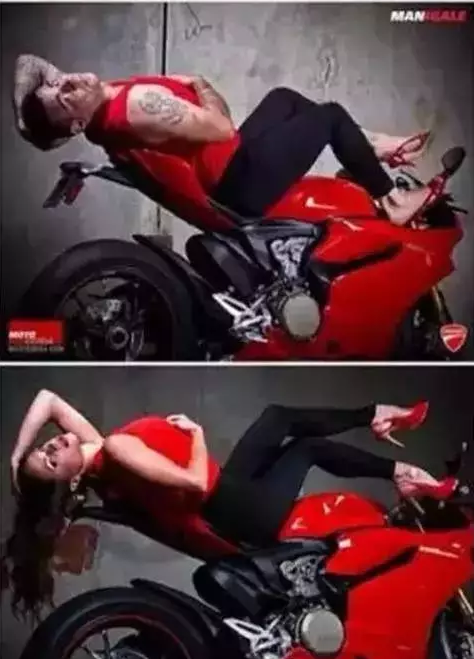 一组靓照 揭秘为啥车模大多不是男的