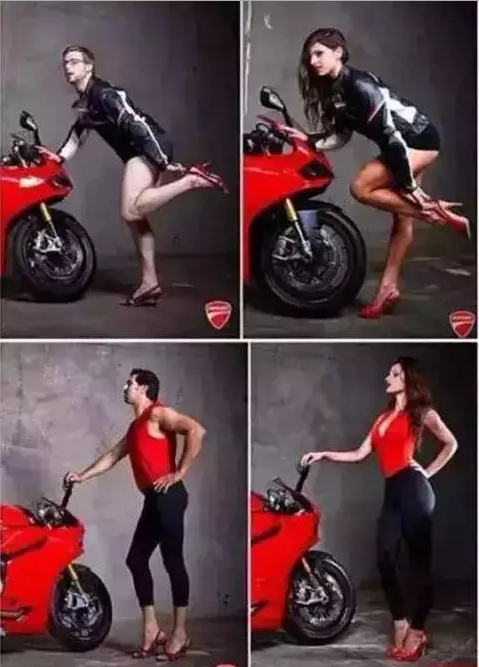 一组靓照 揭秘为啥车模大多不是男的