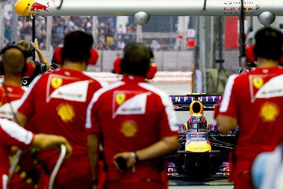 法拉利表示愿意为红牛提供引擎