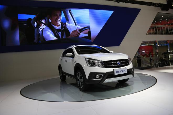 2015年9月4日成都车展，启辰T70X上市1