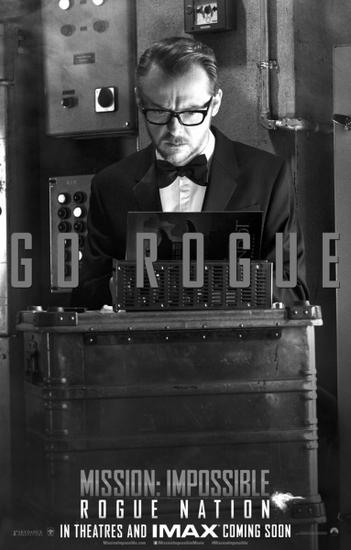 卖萌副手 《碟中谍3-5》西蒙·佩吉饰班吉·邓恩