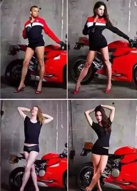 一组靓照 揭秘为啥车模大多不是男的