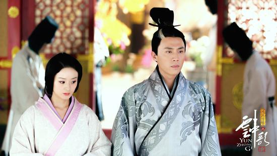 杜淳赵丽颖《云中歌》剧照