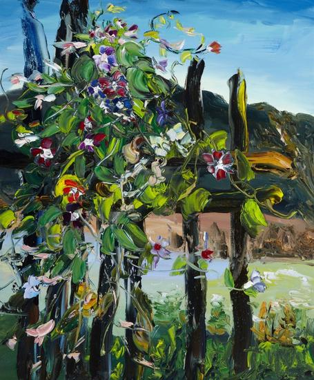 《牵牛花》100cmx120cm 2012