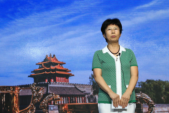 中网组委会副主任兼执行主任侯玉兰女士致辞