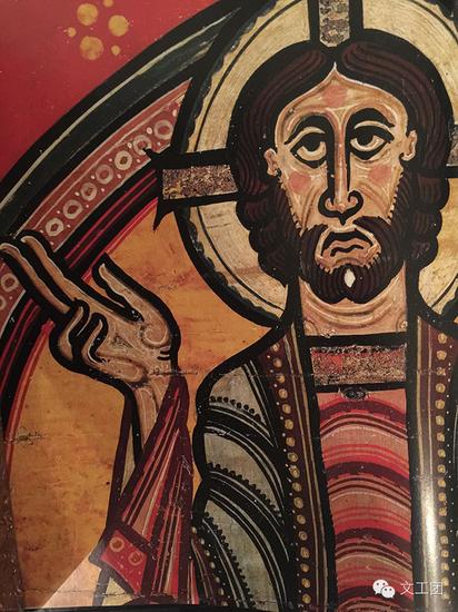 西班牙这些宗教壁画 怪萌的