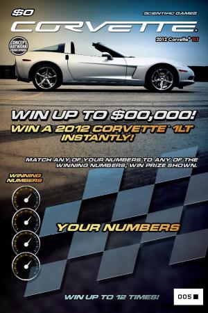 pollard banknote曾开发的雪佛兰超跑大奖彩票