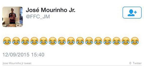 穆帅儿子发的表情图