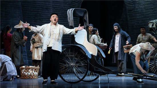 歌剧《骆驼祥子》剧照