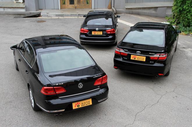 细节品质见真章 迈腾/帕萨特/凯美瑞对比