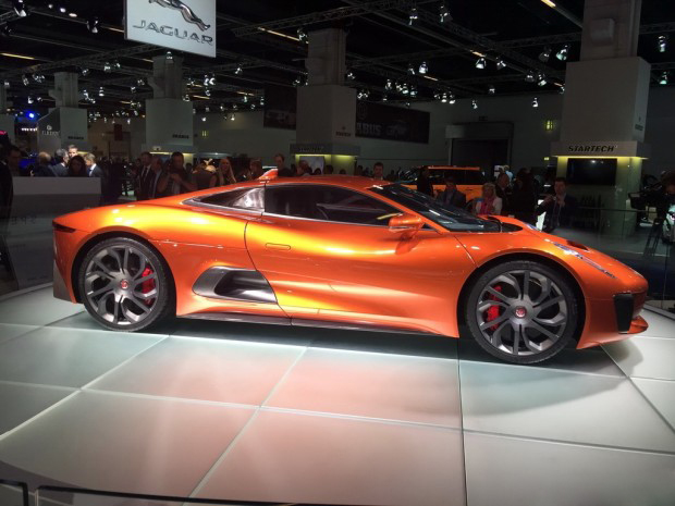 全新捷豹C-X75于法兰克福车展首次亮相