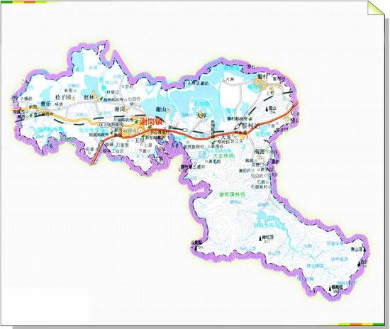 东莞市第一峰银瓶嘴谢岗新兴工业城镇