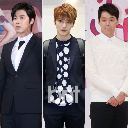 郑允浩、金在中、朴有天