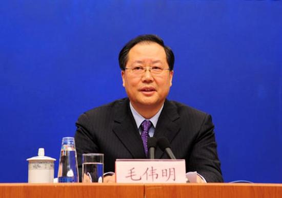 毛伟明拟任江西省副省长曾任工信部副部长