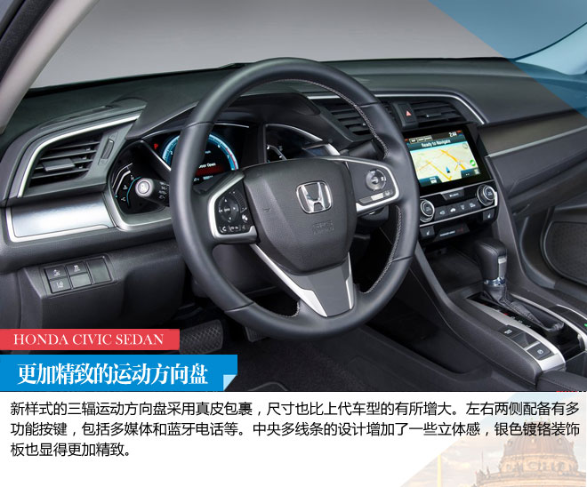 极端运动化 本田第十代思域官图解析