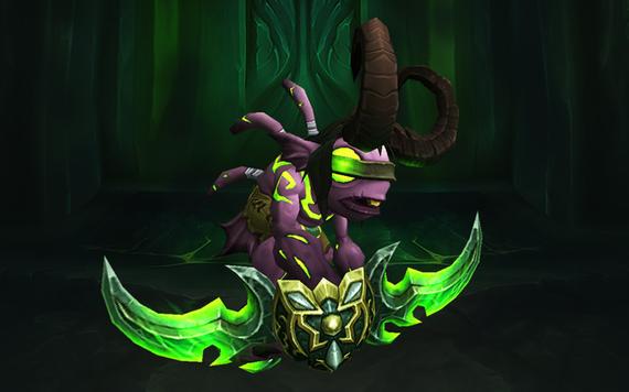 《魔兽世界》伊利丹小鱼人