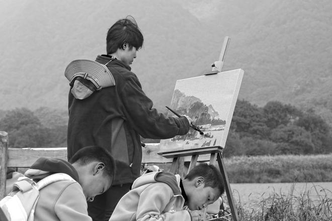 斯巴鲁“31座森林星之旅”神农架艺术写生