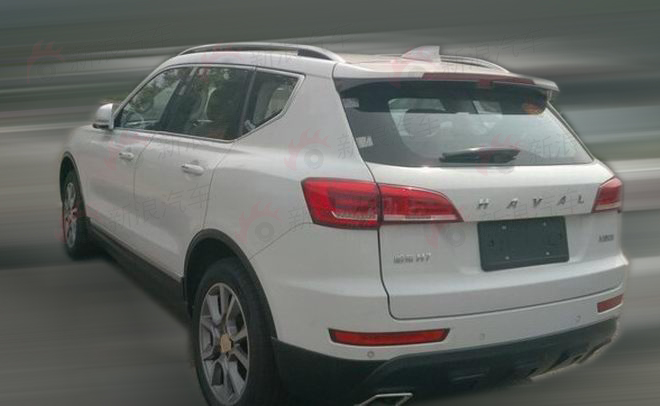 红标哈弗H7测试车首曝 外形风格不同