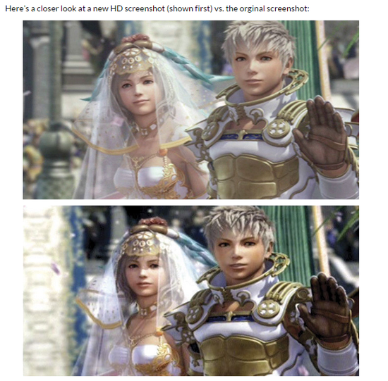 满分神作有望重制？ 外媒放出《FF12》HD截图