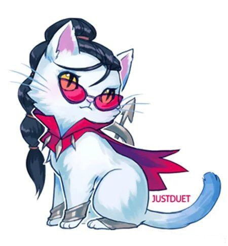 玩家自制lol呆萌猫版英雄