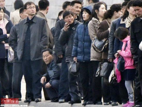 朝鲜民众（资料图片）