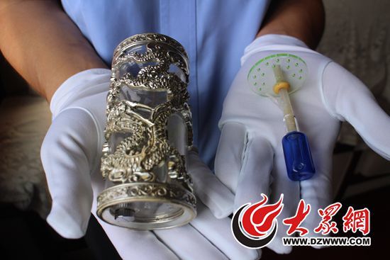 警方查获的吸毒工具