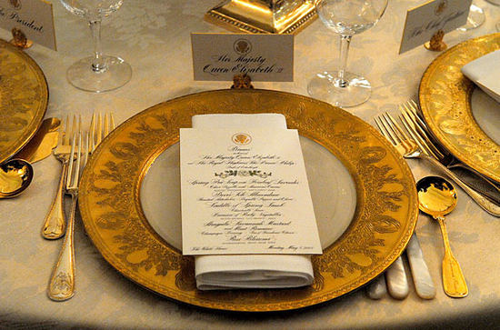 白宫国宴菜单图片