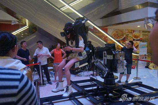 在刚刚落幕的TFC上，Nibiru的空战座椅成了场内最吸引眼球的VR设备