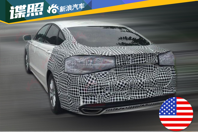 蒙迪欧中期改款谍照 长安福特同步引进