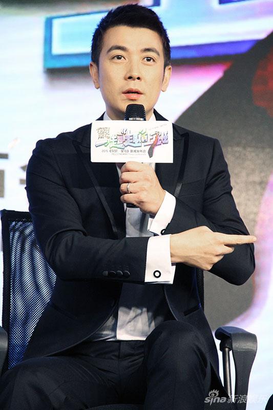 《你好,菜鸟》在北京举办了发布会,保剑锋[微博],吴镇宇,陈德容[微博]