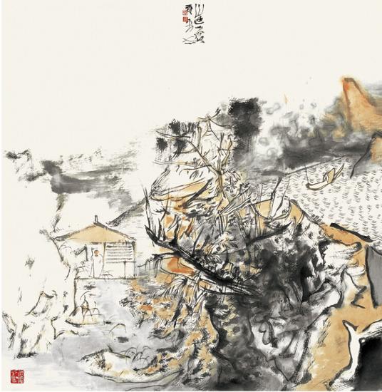 贾荣志山水画作品展将举办